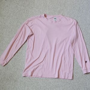 Victoria's Secret PINK Long Sleeve Open Back Top